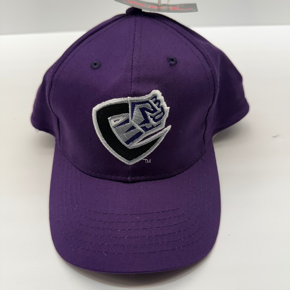 XFL Orlando Rage Youth Snapback Hat Purple Cotton Vintage 2001 Drew Pearson NWT